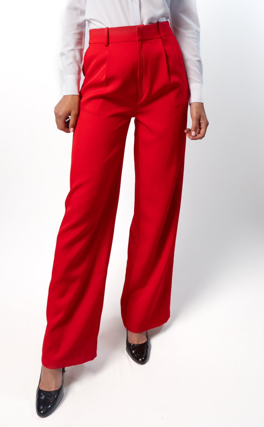 Pantalón Palazo Rojo